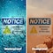 Signmission Radiation & Laser Sign, 7 in H x 10 in W, Plastic, Rectangle OS-2PACK-NS-P-710-L-15956 - alternate 4
